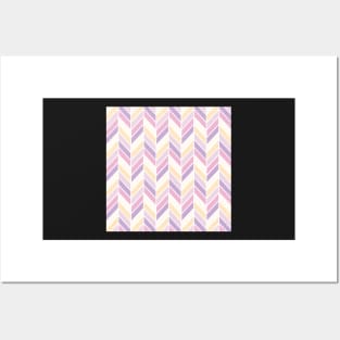 Pastel Arrow Pattern Posters and Art